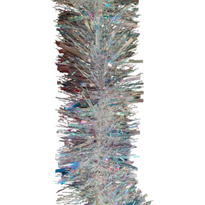 Tinsel garland: 2m(L) x 15cm(W) | Mother of Pearl