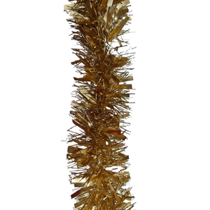 Tinsel garland: 2m(L) x 9cm(W) | Champagne