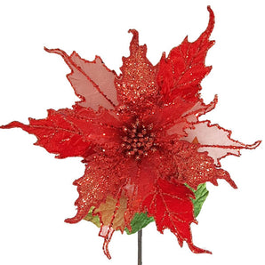 Poinsettia: 35cm | Red