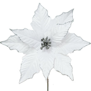 Poinsettia : 28cm | Wit 