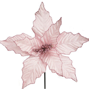 Poinsettia : 28cm | Pienk 