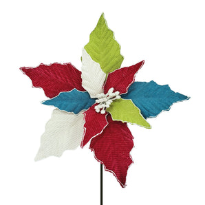 Poinsettia: 26cm | Colourful