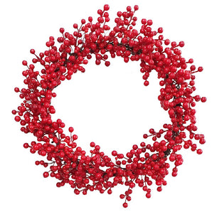 Berry Wreath: 50cm