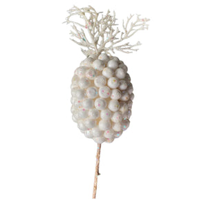 Pick: 20cm | White pine cone