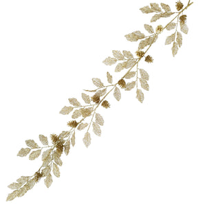 Gold Leaf Garland: 1.5m