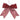 Bow: 26cm(L) x 24cm(W) | Red glitter