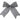 Bow: 26cm(L) x 24cm(W) | Silver glitter