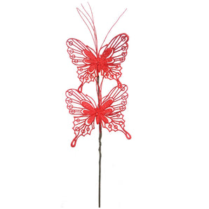 Pick: 54cm | Red Butterfly