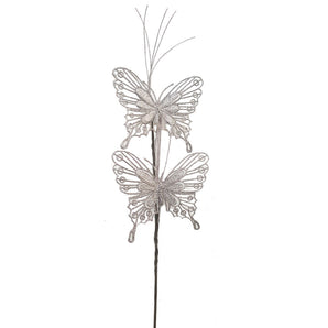 Pick: 54cm | Silver Butterfly