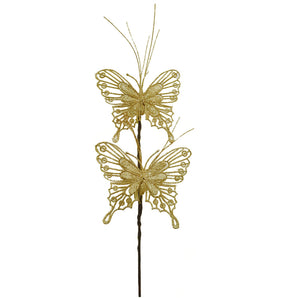 Pick: 54cm | Gold Butterfly