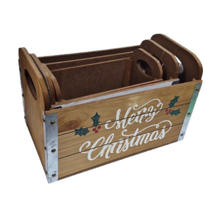 Crates: Festive greetings | Set of 3