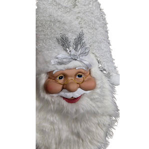 Santa: 80cm | Santa head with White hat