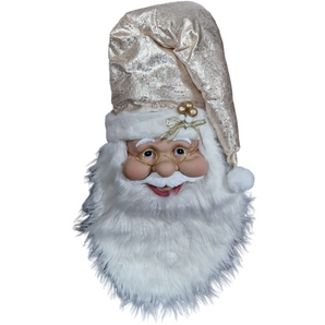 Santa: 80cm | Santa head with Gold hat