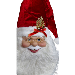 Santa: 80cm | Santa head with Red hat