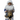 Santa: 45cm | Santa with bauble & tassel