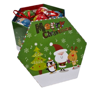 Bauble Decoupage set: 7.5cm | Red, Green & Blue