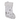 Stocking:46cm(L) x 28cm(W) | White with Silver Snowflakes