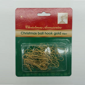 Bauble Hooks: Gold