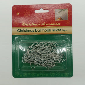 Bauble Hooks: Silver