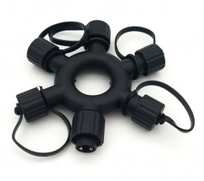 Connector: Star Shape | Black