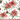 Napkins: White and red | Poinsettias