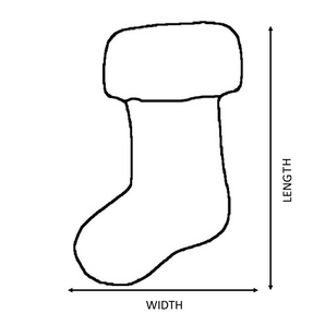 Kous: 50 cm (L) x 27 cm (B) | Sneeuman 