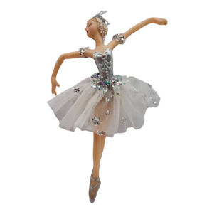 Fairy: 15cm(H) | Silver ballerina