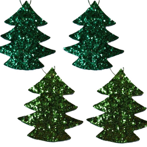 Gift tags: Christmas trees